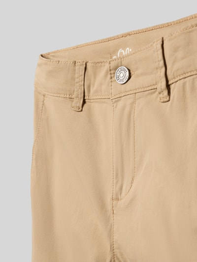 s.Oliver RED LABEL Regular fit chino van katoenmix model 'PETE' Beige - 2