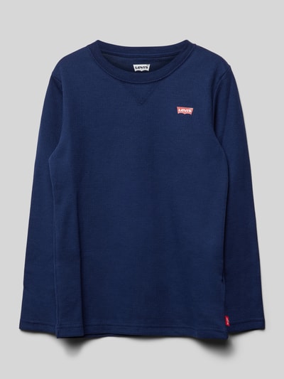 Levi’s® Kids Longsleeve mit Logo-Print Blau 1