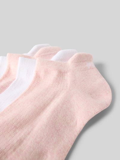 Produktfoto, Socken aus Baumwoll-Mix im 4er-Pack Modell 'Cushioned' von PUMA in Rosa und Weiß, glatte Textur, Damen Socken von PUMA