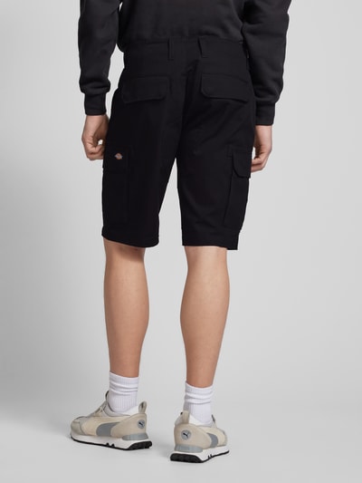 Dickies Korte regular fit cargobroek met structuurmotief, model 'MILLERVILLE' Zwart - 5