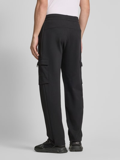 EA7 Emporio Armani Sweatpants mit Cargotaschen Black 5