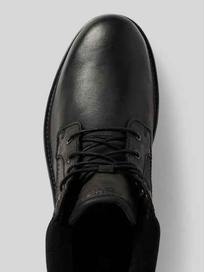 Jack & Jones Kozaki sznurowane z wytłoczonym logo model ‘CRANFIELD’ Czarny 3