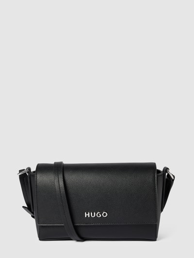 HUGO Handtasche mit Label-Applikation Modell 'CHRIS' Black 2