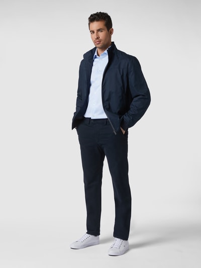 Eton Slim Fit Business-Hemd aus Twill  Bleu 1