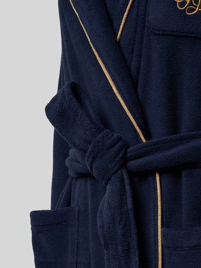 Lauren Ralph Lauren Szlafrok z kołnierzem z połami Ciemnoniebieski 2