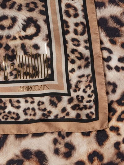 Marc Cain Seidenschal mit Animal-Print - 50 Jahre Jubiläumskapsel Camel 2