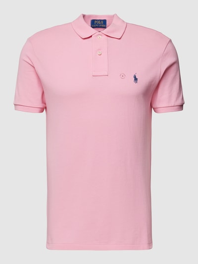 Polo Ralph Lauren Poloshirt mit Logo-Stitching Rosa 2