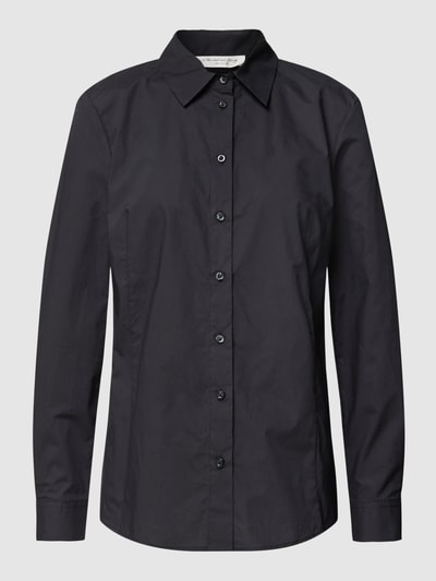 Christian Berg Woman Hemdbluse mit Ziernähten Schwarz 2