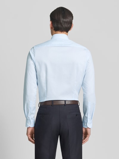 OLYMP Level 5 Koszula o kroju slim fit biznes z kołnierzykiem typu kent Jasnoniebieski 5