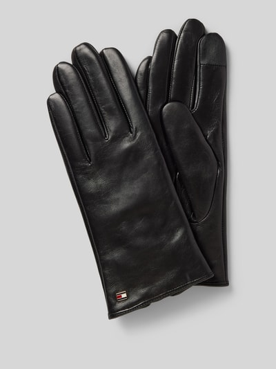 Tommy Hilfiger Handschuhe mit Label-Detail Black 1