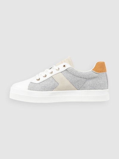 Gant Sneakers van leer, model 'Avona' Lichtgrijs - 3