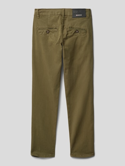 G.O.L. Hose mit französischen Eingrifftaschen Olivgrün 3