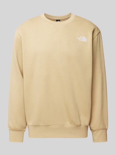 The North Face Sweatshirt mit Label-Print Khaki 2