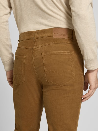 Christian Berg Men Corduroy broek met 5-pocketmodel Camel - 3