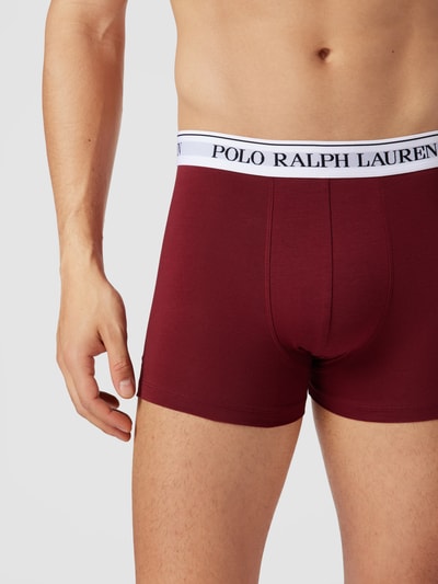 Polo Ralph Lauren Underwear Trunks mit Eng anliegende Passform Bordeaux 3