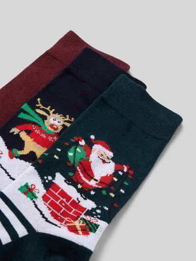 Jack & Jones Socken im 3er-Pack Modell 'SNOWY XMAS' Bottle 2