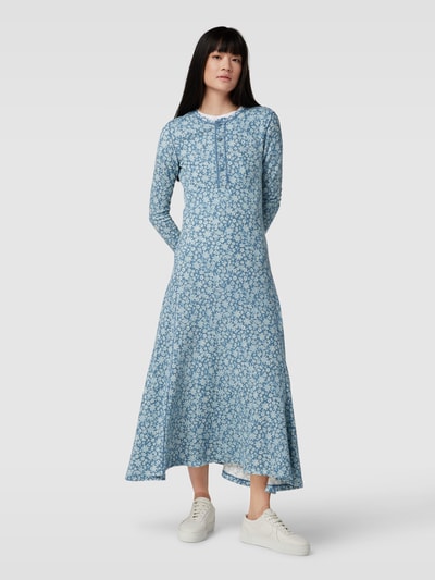 Polo Ralph Lauren Midi-jurk met all-over print Marineblauw - 4