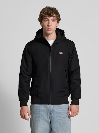 Dickies Jacke mit Kapuze und Logo Modell 'NEW SARPY JACKET' Black 4