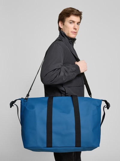 RAINS Duffle Bag mit Label-Prägung Modell 'Hilo' Ocean 1