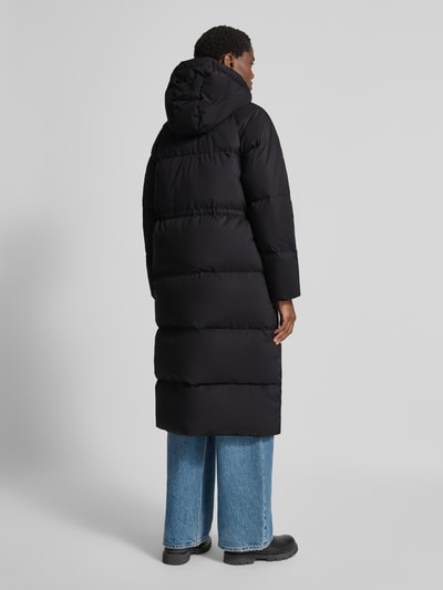 Selected Femme Regular fit donsjack met afneembare capuchon, model 'MAYA' Zwart - 5