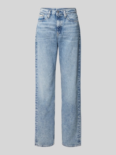 Calvin Klein Jeans Straight Leg Jeans im 5-Pocket-Design Jeansblau 2