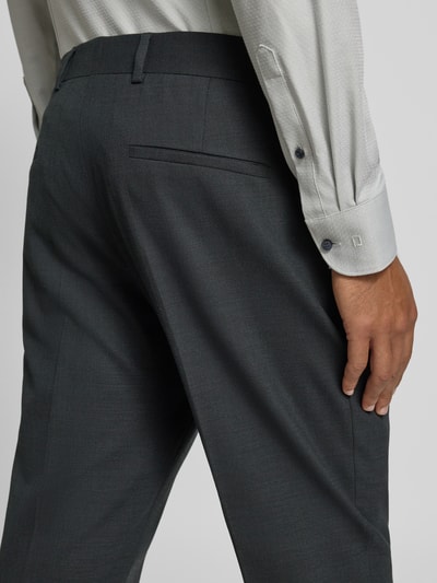 Strellson Regular Fit Anzughose mit Wollanteil Modell 'LUIS' Dunkelgruen 3