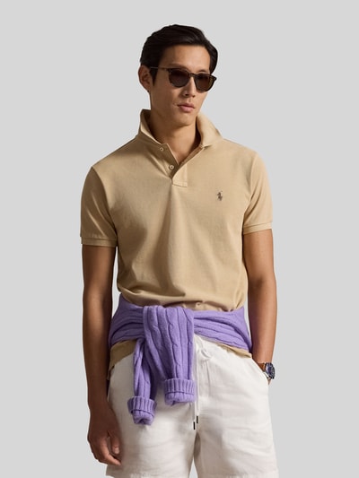 Polo Ralph Lauren regular fit poloshirt van puur katoen Beige - 4