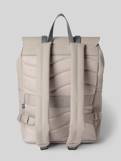 GASTON LUGA Rucksack mit Reißverschlusstaschen Modell 'SPLÄSH 2.0' Taupe 3