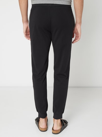 BOSS Sweatpants mit Label-Stitching Modell 'Mix&Match Pants' Black 5
