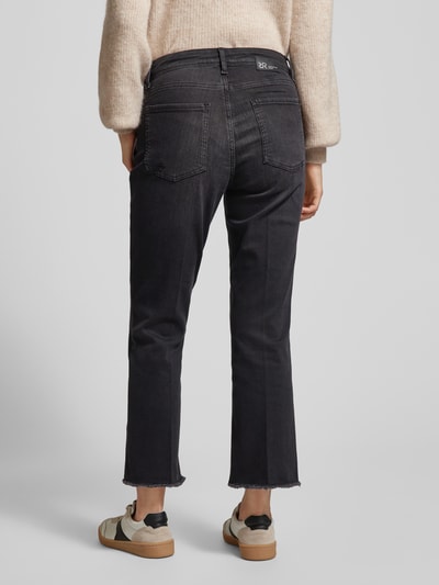 Raffaello Rossi Jeans met verkorte pasvorm Antraciet - 5