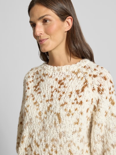 Smith and Soul Strickpullover mit Rundhalsausschnitt und 1/2-Arm Weiss 3