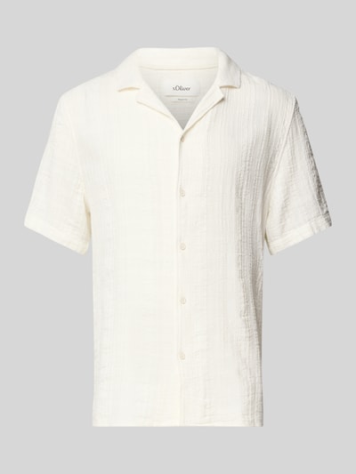 s.Oliver RED LABEL Oversize Freizeithemd aus reiner Baumwolle Weiss 2