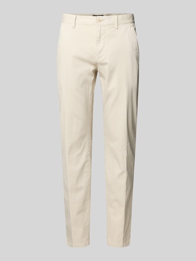Marc O'Polo Shaped fit chino van katoenmix, model 'STIG' Beige - 2
