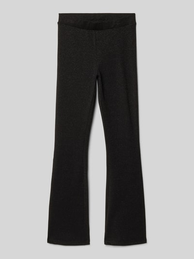 Only Regular Fit Stoffhose aus Viskose-Mix Modell 'ROMA' Black 1