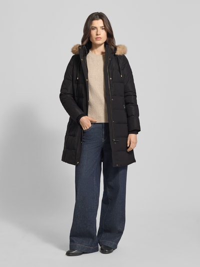 Lauren Ralph Lauren Daunenmantel mit Reißverschlusstaschen Black 1
