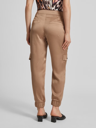 Marc Cain Relaxed fit cargobroek met steekzakken Camel - 5