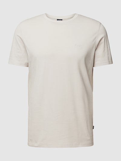 JOOP! Collection T-Shirt aus Baumwolle mit Label-Detail Modell 'Cosimo' Offwhite 2