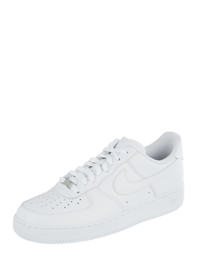 Nike Sneaker aus Leder mit Perforierungen Weiss 1