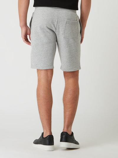 Superdry Sweatshorts mit Logo Mittelgrau Melange 5