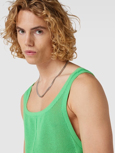 Calvin Klein Jeans Tanktop mit breiten Trägern Gruen 3