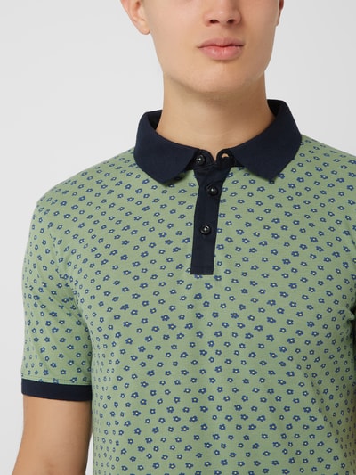 Prince Bowtie Poloshirt aus Piqué Hellgruen 3