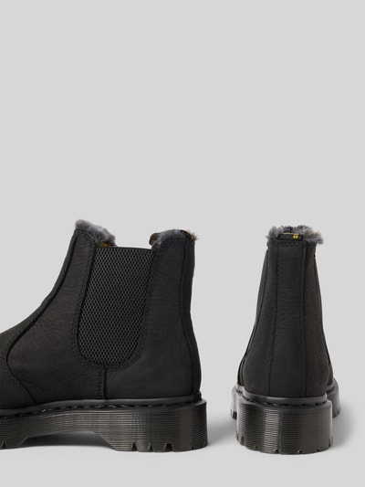 Dr. Martens Boots van leer met elastische inzetten Zwart - 2