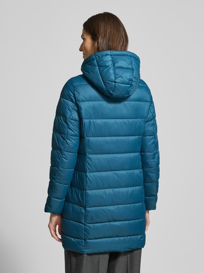 Christian Berg Woman Selection Gewatteerde jas met capuchon Petrol - 5