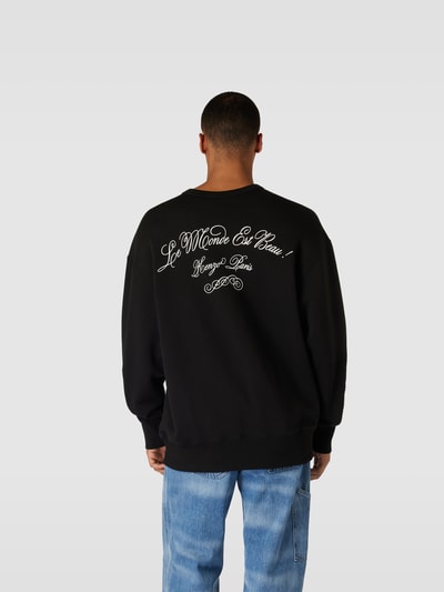 Kenzo Sweatshirt mit Label-Print Black 5