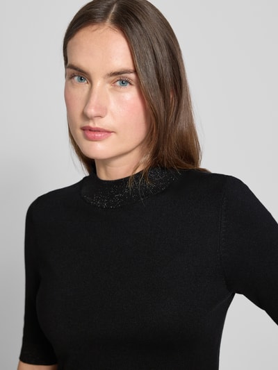 comma Strickpullover mit 1/2-Ärmel Black 3