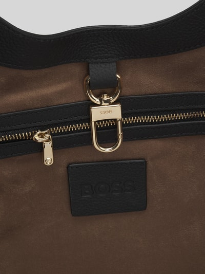 BOSS Shopper mit Label-Schriftzug Modell 'LENAH NEW' Black 5