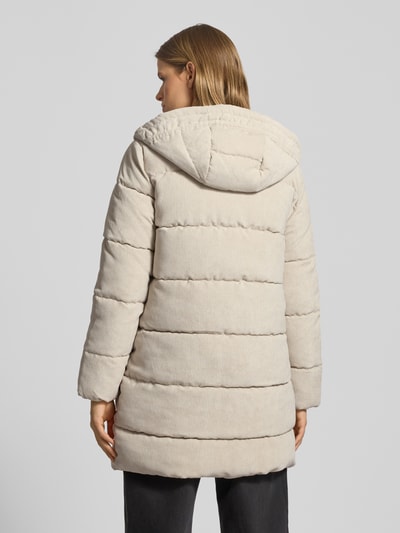 Only Płaszcz pikowany o kroju regular fit ze sztruksu model ‘DOLLY’ Piaskowy 5