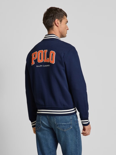 Polo Ralph Lauren Collegejack met drukknoopsluiting Marineblauw - 5