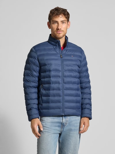Tommy Hilfiger Regular Fit Steppjacke mit Logo-Stitching Hellblau 4
