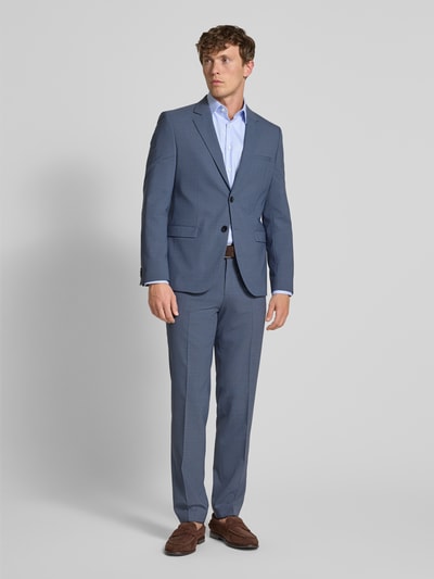 HUGO Extra slim fit 2-knoops colbert met scheerwol, model 'Arti' Blauw - 1